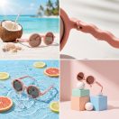 Olivio & Co polarizált napszemüveg 18-36 hó - Fig pink