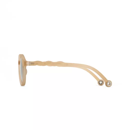 Olivio & Co polarizált felnőtt napszemüveg - Oval Sand Beige