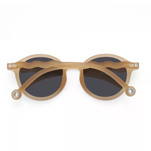 Olivio & Co polarizált felnőtt napszemüveg - Oval Sand Beige