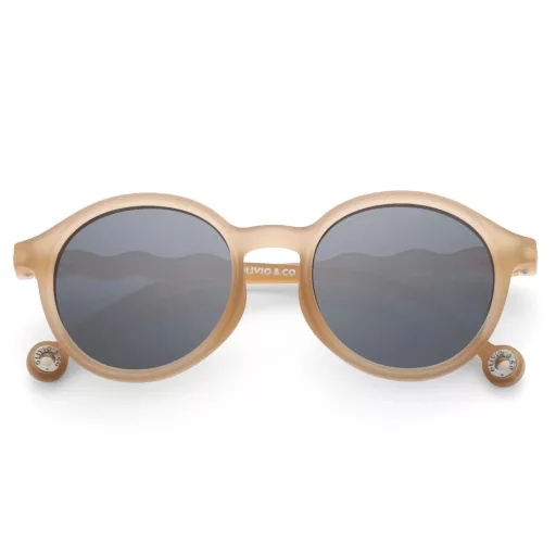 Olivio & Co polarizált felnőtt napszemüveg - Oval Sand Beige