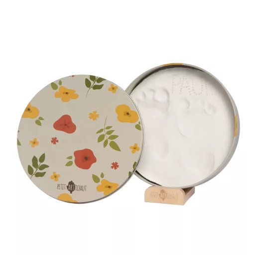 Petit Artichaut kéz- és lábnyomat készítő Baby Box kerek - Little Prairie