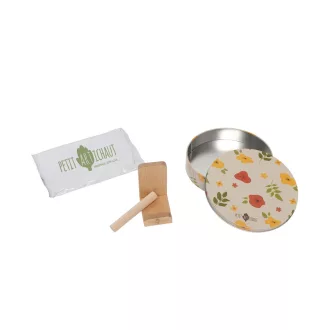 Petit Artichaut kéz- és lábnyomat készítő Baby Box kerek - Little Prairie