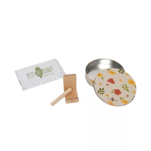 Petit Artichaut kéz- és lábnyomat készítő Baby Box kerek - Little Prairie