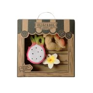   Oli & Carol újszülött ajándékcsomag - Sárkánygyümölcs