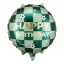 Kerek fólia lufi - Happy Birthday labdás - 35 × 35 cm