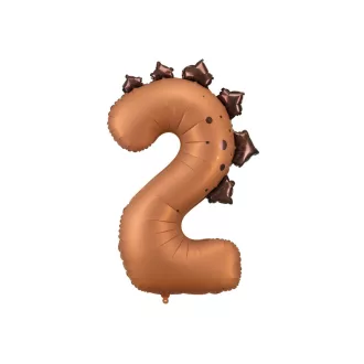 Számos fólia lufi - 2 - Dínós - 92 cm