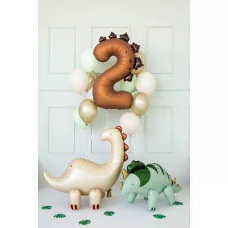 Számos fólia lufi - 2 - Dínós - 92 cm