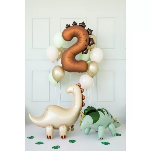 Számos fólia lufi - 2 - Dínós - 92 cm
