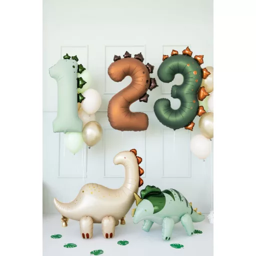 Számos fólia lufi - 2 - Dínós - 92 cm