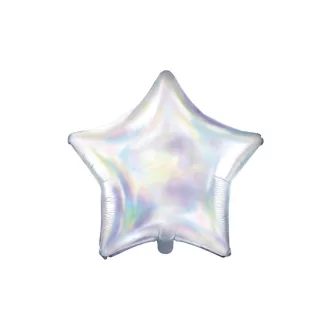Fólia lufi - Csillag - irizáló - 40 cm