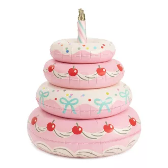 Álló fólia lufi - Torta - rózsaszín - 72 × 89 cm