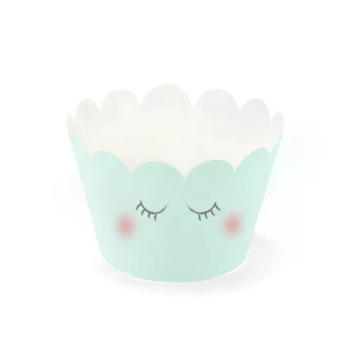 Muffin papír - Unikornis - 5 × 7,5 × 5 cm - 6 db