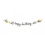 Happy Birthday felirat - Munkagépek - 2 m
