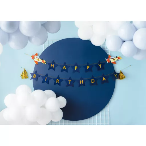 Happy Birthday felirat - Repülők - 2,5 m