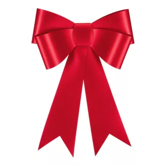 Papír díszmasni - piros - 55 × 71 cm