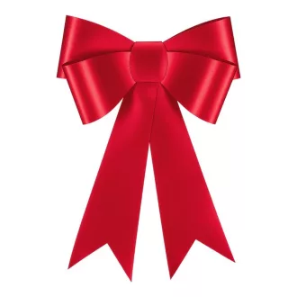 Papír díszmasni - piros - 24 × 35 cm