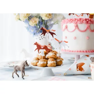 Muffin beszúró - Lovas - 13 cm - 6 db