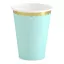 Papírpohár - menta - 220 ml - 6 db