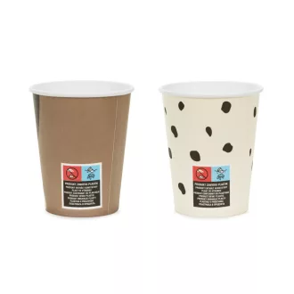 Papírpohár - Kutyás - 220 ml - 6 db