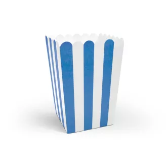 Popcorn doboz - Kisrepülő - 7,5 × 7,5 × 12,5 cm - 6 db