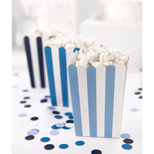 Popcorn doboz - Kisrepülő - 7,5 × 7,5 × 12,5 cm - 6 db