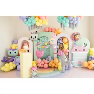 Mintás latex lufi - Gabby’s Dollhouse - 30 cm - 6 db