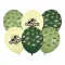 Mintás latex lufi - Jurassic World - 30 cm - 6 db