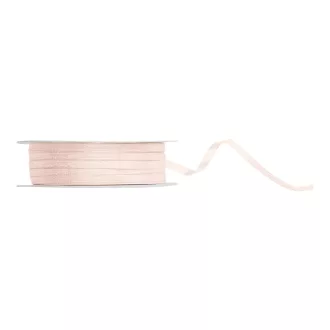 Szatén szalag - törtfehér - 3 mm × 50 m