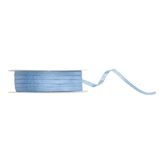 Szatén szalag - ködkék - 3 mm × 50 m