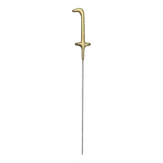 Számos csillagszóró - 1 - arany - 15 cm