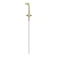 Számos csillagszóró - 1 - arany - 15 cm