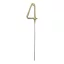 Számos csillagszóró - 4 - arany - 15 cm