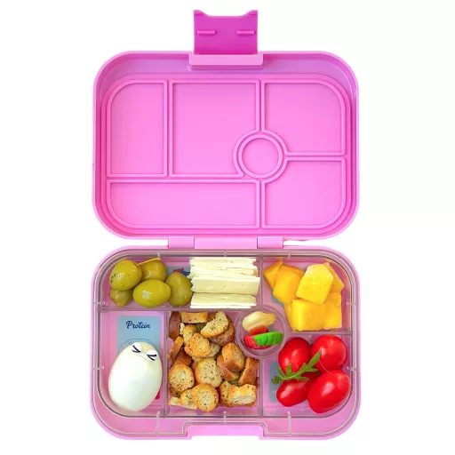 Yumbox Original uzsonnás doboz 6 rekesszel - Power Pink Paris