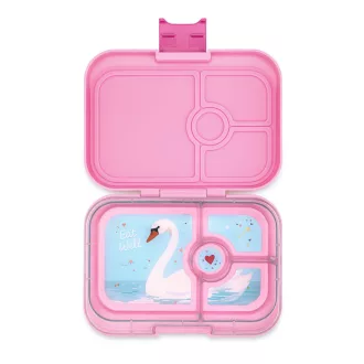 Yumbox Panino uzsonnás doboz 4 rekesszel - Power Pink Swan