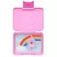 Yumbox Snack uzsonnás doboz 3 rekesszel - Power Pink Rainbow
