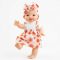 Paola Reina Gordi játék baba pipacsos ruhában - Leire 34 cm