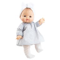   Paola Reina Gordi játék baba százszorszépes ruhában - Raky 34 cm