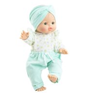 Paola Reina Gordi játék baba menta ruhában - Lola 35 cm