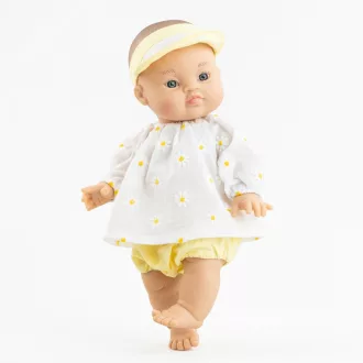   Paola Reina Gordi játék baba margarétás ruhában - Johana 34 cm