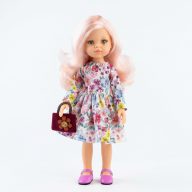 Paola Reina játék baba virágos ruhában - Rosa 32 cm