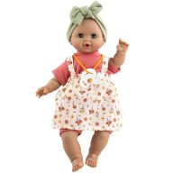 Paola Reina játék baba - Sonia virágos ruhában 36 cm