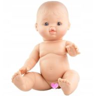 Paola Reina Los Gordis meztelen játékbaba - Kislány 34 cm