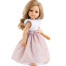 Paola Reina babaruha 32 cm-es babákhoz - Púder pöttyök