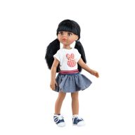 Paola Reina 32 cm-es játékbaba ruha - Nyuszis