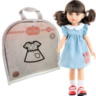   Paola Reina 32 cm-es játékbaba ruha - Pöttyös tavaszi ruha