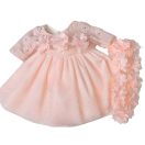 Paola Reina babaruha 32cm-es babákhoz - Barackvirág