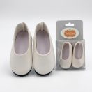 Paola Reina kiegészítő Amigas 32 cm-es babákhoz - Fehér topánka