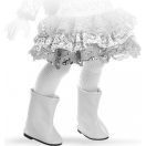 Paola Reina kiegészítő Amigas 32 cm-es babákhoz - Fehér csizma