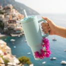 Rex London türkiz és menta termosz csomagban