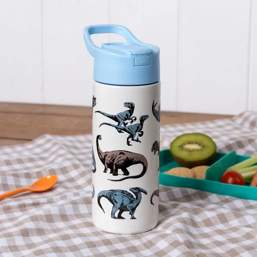 Rex London 500 ml-es fém kulacs - Dínós